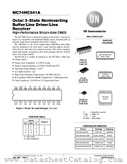 MC74HC541ADT datasheet pdf ON Semiconductor