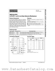 DM74ALS251N datasheet pdf Fairchild Semiconductor