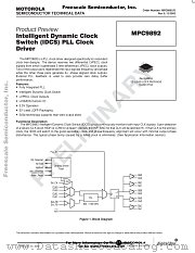 MPC9892 datasheet pdf Freescale (Motorola)