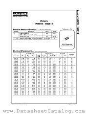 1N971B_T50A datasheet pdf Fairchild Semiconductor