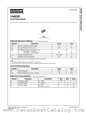 1N483BTR datasheet pdf Fairchild Semiconductor