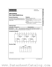 DM74AS804BWMX datasheet pdf Fairchild Semiconductor
