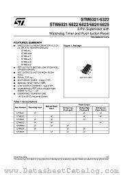 STM6825RWY6F datasheet pdf ST Microelectronics