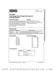 74LVX574SJX datasheet pdf Fairchild Semiconductor