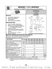 GPAF807 datasheet pdf Taiwan Semiconductor