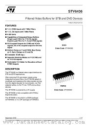 STV6436ST datasheet pdf ST Microelectronics