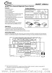 BTS621L1 E323 datasheet pdf Infineon