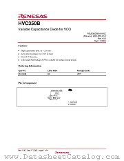 HVC350B datasheet pdf Renesas