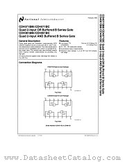 CD4071BMJ/883 datasheet pdf National Semiconductor