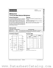 DM74ALS151M datasheet pdf Fairchild Semiconductor
