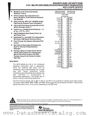 SN74ABTH162460DGGR datasheet pdf Texas Instruments