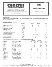 2N3468 datasheet pdf Central Semiconductor