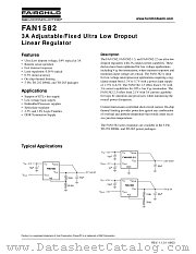 FAN1582DX datasheet pdf Fairchild Semiconductor