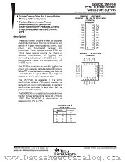 SN74F240DBR datasheet pdf Texas Instruments