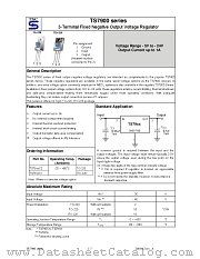 TS7905CZ datasheet pdf Taiwan Semiconductor
