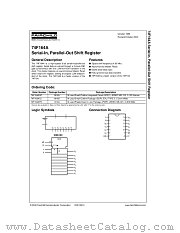 74F164APC datasheet pdf Fairchild Semiconductor