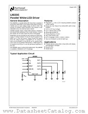 LM3595LD datasheet pdf National Semiconductor