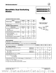 MMBD2836LT1 datasheet pdf ON Semiconductor