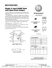 MC74VHC1G01DTT1 datasheet pdf ON Semiconductor
