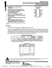 SN74AHCT74Q datasheet pdf Texas Instruments