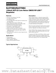 ILC7083AIKADJX datasheet pdf Fairchild Semiconductor