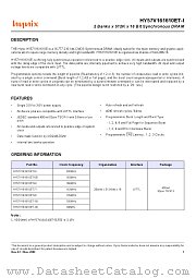HY57V161610ET(P)-15(I) datasheet pdf Hynix Semiconductor