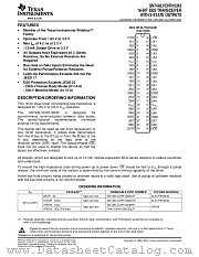 SN74ALVCHR16245KR datasheet pdf Texas Instruments
