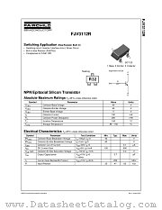 FJV3112RMTF datasheet pdf Fairchild Semiconductor