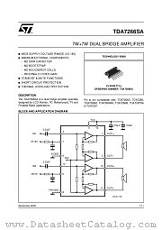 TDA7266SA datasheet pdf ST Microelectronics