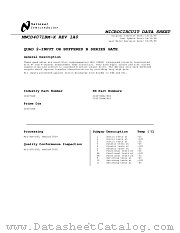 CD4071BMJ/883 datasheet pdf National Semiconductor