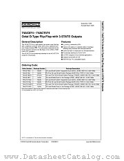 74ACT574SC datasheet pdf Fairchild Semiconductor