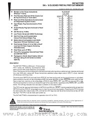 SN74ACT7805-25DL datasheet pdf Texas Instruments