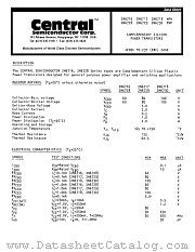 2N6729 datasheet pdf Central Semiconductor