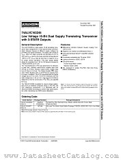 74ALVC163245TX datasheet pdf Fairchild Semiconductor