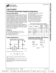 LM337IMPX datasheet pdf National Semiconductor