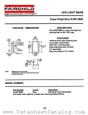 HLMP2B85 datasheet pdf Fairchild Semiconductor