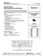 MMA3201D datasheet pdf Freescale (Motorola)