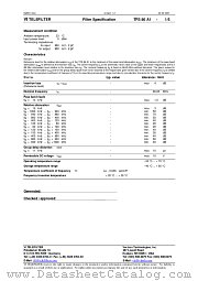 TFS86A-1 datasheet pdf Vectron