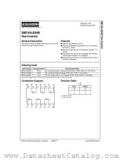 DM74ALS04BN datasheet pdf Fairchild Semiconductor