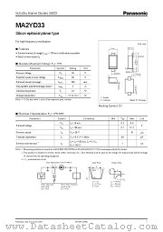 MA2YD33 datasheet pdf Panasonic