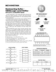 MC74VHCT50A datasheet pdf ON Semiconductor