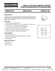 MOC216R2VM datasheet pdf Fairchild Semiconductor