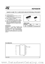 HCF40257 datasheet pdf ST Microelectronics