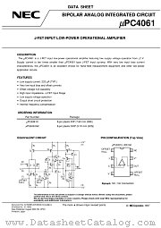 UPC4061G(1) datasheet pdf NEC