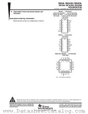 SN7404NSR datasheet pdf Texas Instruments