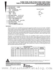 TLC080AID datasheet pdf Texas Instruments
