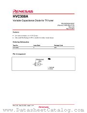 HVC308A datasheet pdf Renesas