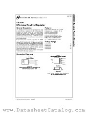 LM2930S-5.0 datasheet pdf National Semiconductor