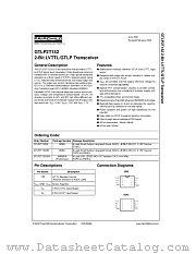 GTLP2T152MX datasheet pdf Fairchild Semiconductor