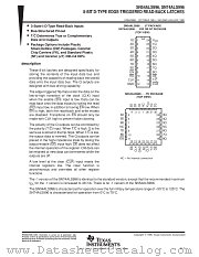 SN74ALS996NT datasheet pdf Texas Instruments